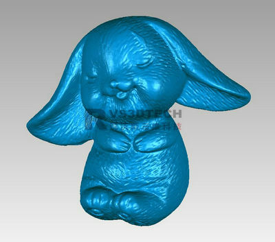 玩具小毛狗3d掃描1